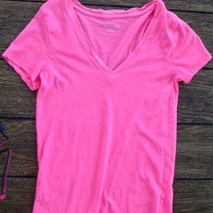 Hot Pink Casual Tee